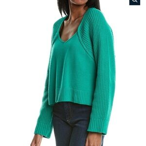 BA&SH Susy Wool Blend Raglan Sleeve Sweater